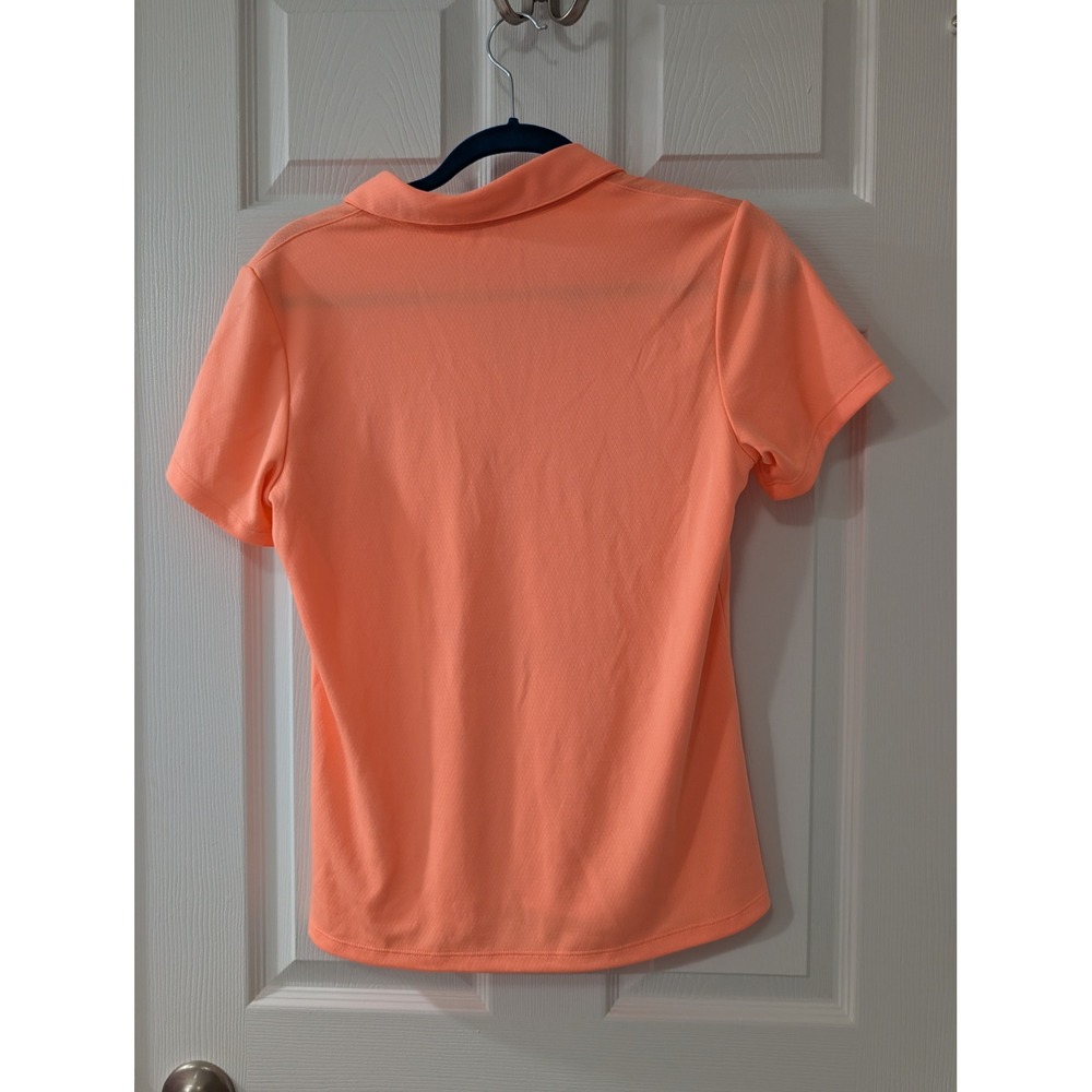 Lady Hagen, Lot of Two, Medium Golf Polos, Pink & Orange, Tennis Athleisure - Picture 5 of 5